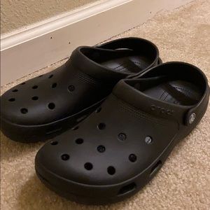 Black Crocs